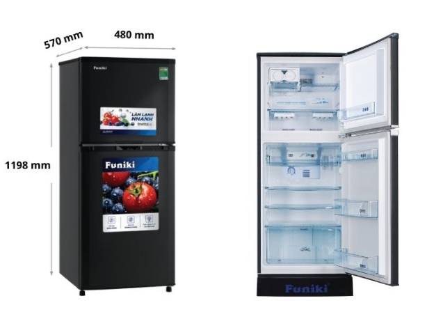 Tủ lạnh Funiki 120 lít HR T6120TDG Mới 100% Chính Hãng Giá Rẻ Nhất 