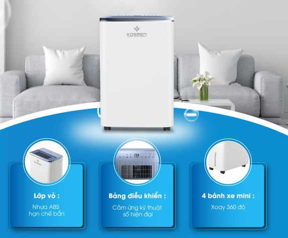 Máy hút ẩm Kosmen KM-12N Giá rẻ Nhất