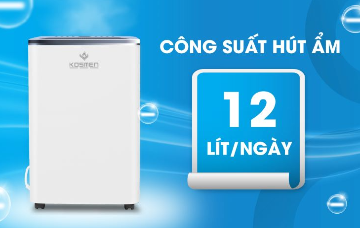 Máy hút ẩm Kosmen KM-12N Giá rẻ Nhất