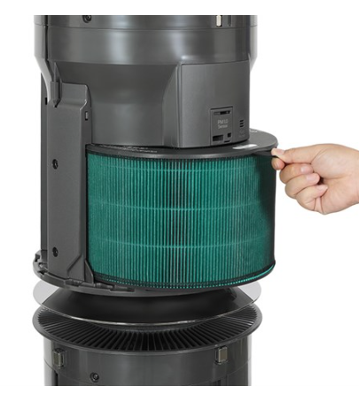 Máy lọc không khí LG PuriCare 360 Alpha Double AS10GDBY0.ABAE 72W
