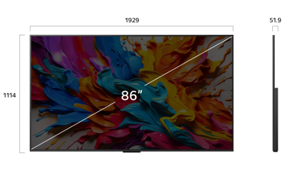 Smart Tivi LG QNED 4K 86 Inch 86QNED9MASA Mẫu 2025 Mới 100%