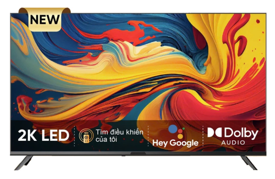 Google Tivi QLED Coocaa HD 32 inch 32Z85 CHính Hãng Mới 100%