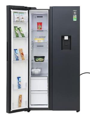 Tủ lạnh Aqua Inverter 569 lít AQR-S633XA(WSL) Kho ĐIện Máy Pro Mới 100%