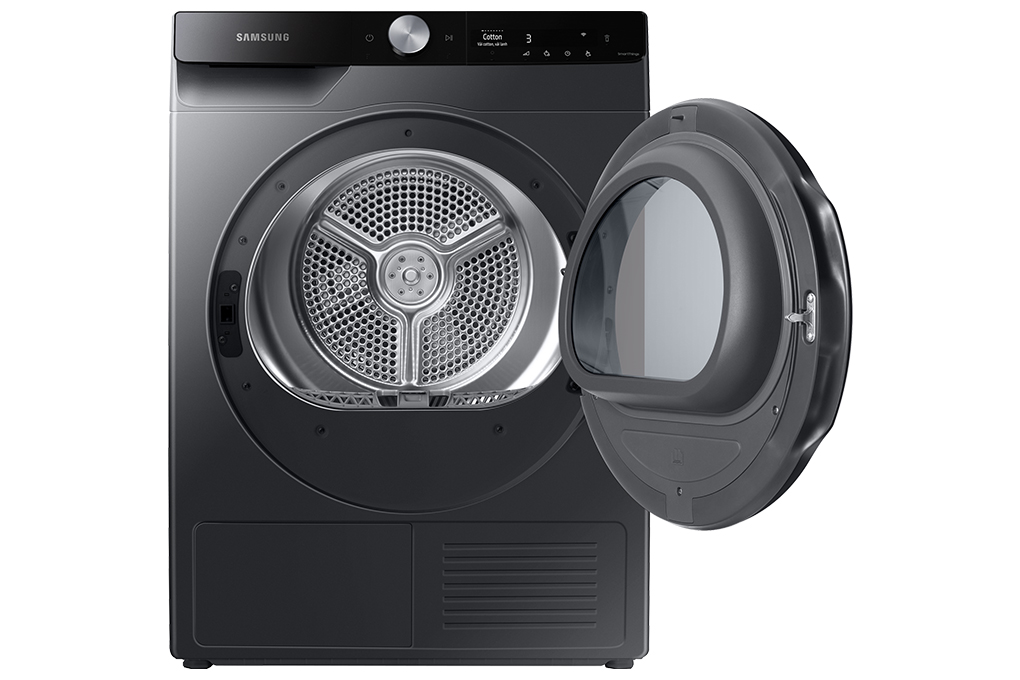 Máy sấy bơm nhiệt Samsung Inverter 9 Kg DV90T7240BB/SV Mới 100%