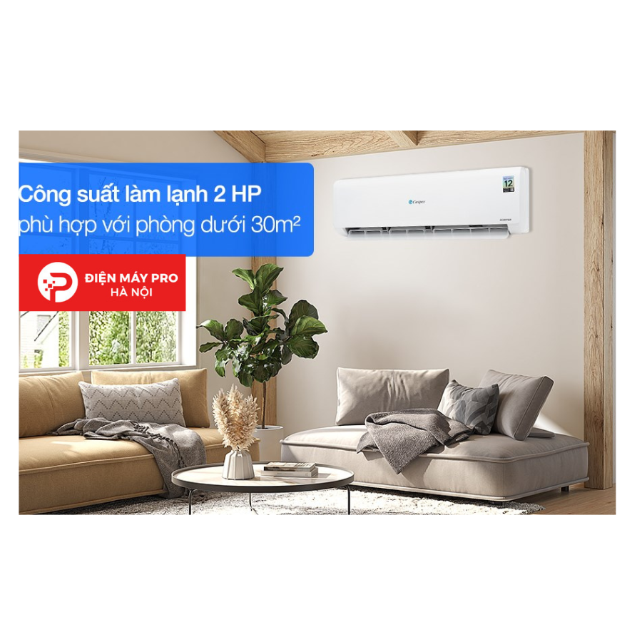 Điều hòa Casper Inverter 18000 BTU 2 chiều GH-18IS33 Chính Hãng 100%