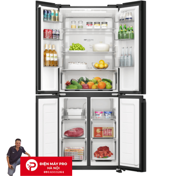 Tủ lạnh Aqua Inverter 410 lít AQR-M466XA Kho ĐIện Máy Pro GIá Rẻ Nhất