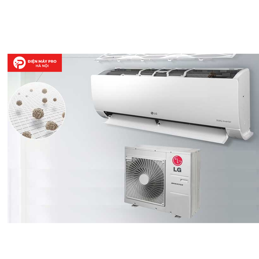 Điều hòa LG Inverter 9000 BTU 1 chiều V10WIN1 Chính Hãng Mới 100%