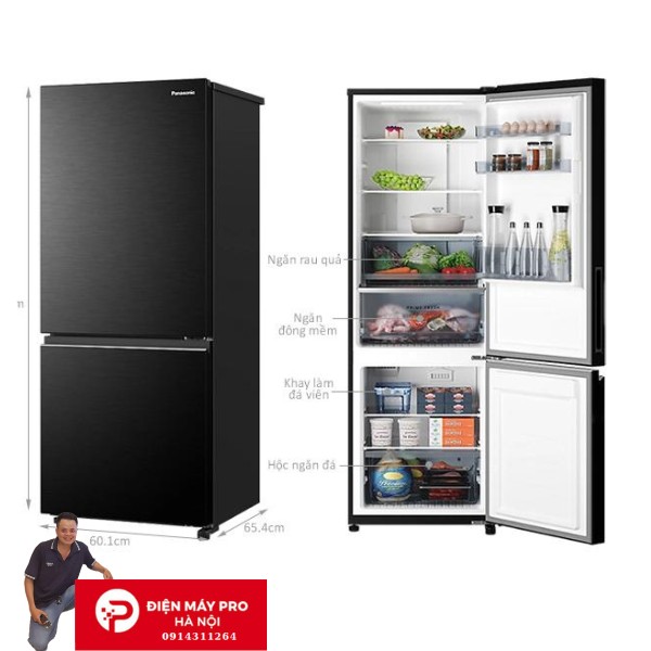 Tủ lạnh Panasonic Inverter 255 lít NR-SV281BPKV Kho Điện Máy Pro Hà Nội Giá Rẻ Nhất