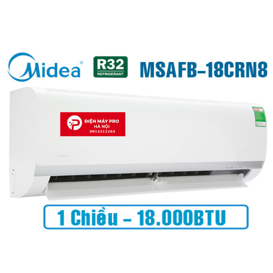 Điều hòa Midea 18000 BTU 1 chiều MSAFII-18CRN8 gas R-32 Kho ĐIện Máy Pro Giá Rẻ Nhất