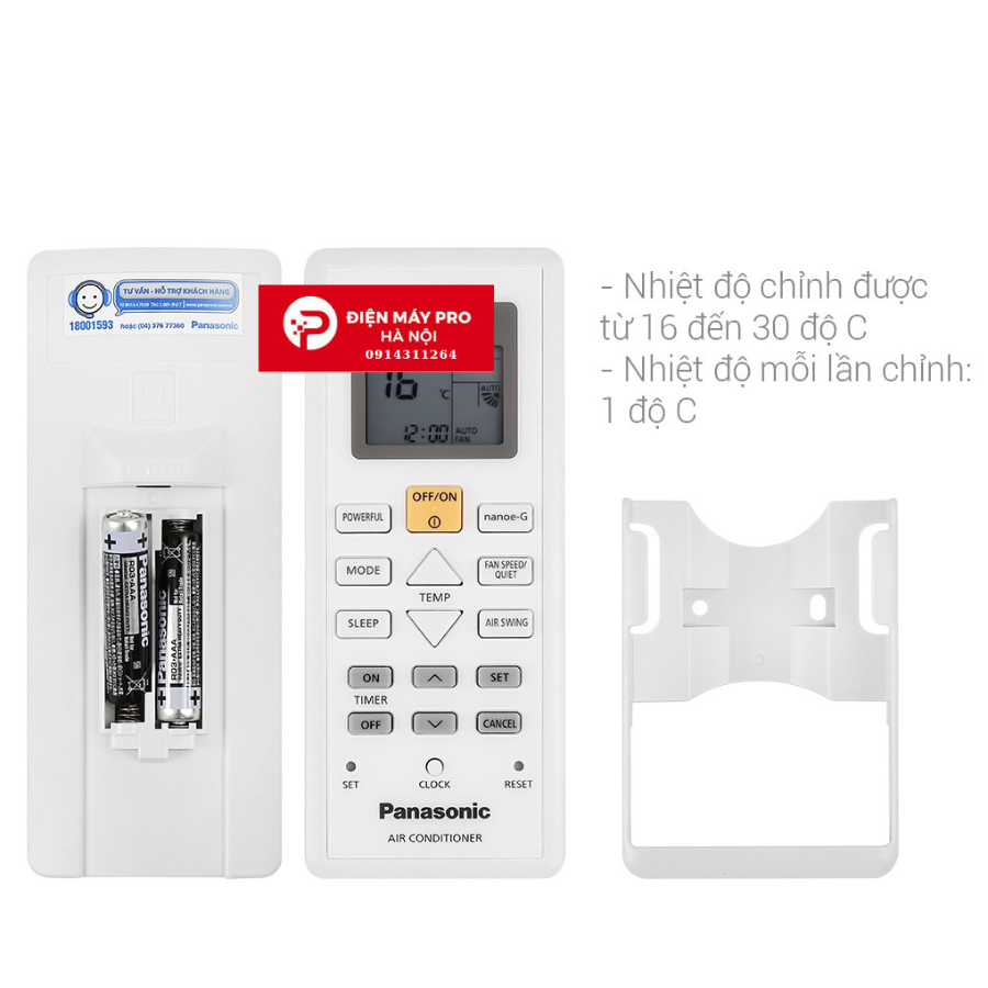 Điều hòa Panasonic Inverter 9000 BTU 1 chiều CU/CS-U9ZKH-8 Mơi 100% Chính Hãng Giá Rẻ