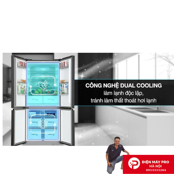 Tủ lạnh Toshiba Inverter 515 lít GR-RF665WIA-PGV(22)-XK Kho Điện Máy Pro Hà Nội Giá Rẻ