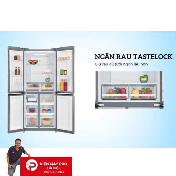 Tủ lạnh Electrolux Inventer 496 Lít EQE4900A-A Kho Giá Rẻ Nhất