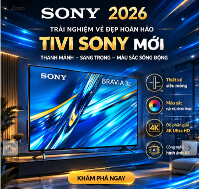 Sony Google Smart TV BRAVIA 3 II K-75XR30M2 Mới 2026 Giá Rẻ Nhất