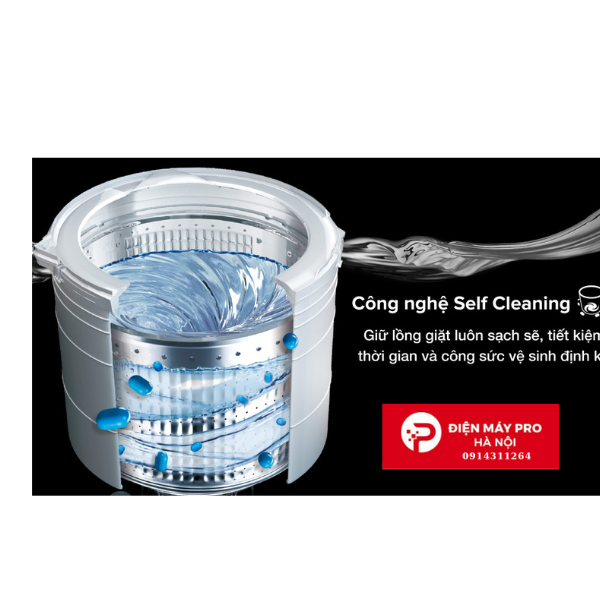 Máy giặt Aqua 12 kg AQW-FR120HT BK Kho Điện Máy Pro Giá Rẻ Nhất