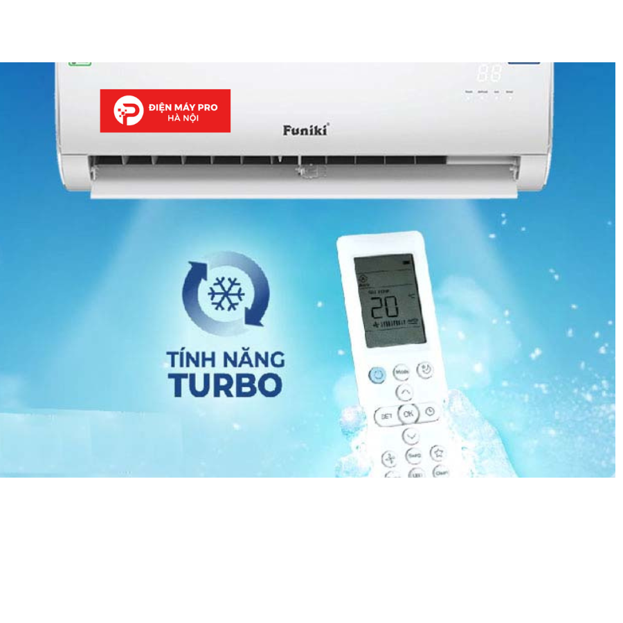 Điều hòa Funiki Inverter 18000 BTU 1 chiều HIC18TMU gas R-32 Mới 100%