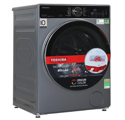 Máy giặt sấy Toshiba Inverter giặt 13 kg - sấy 8 kg TWD-T25BZP140MWV(MG)