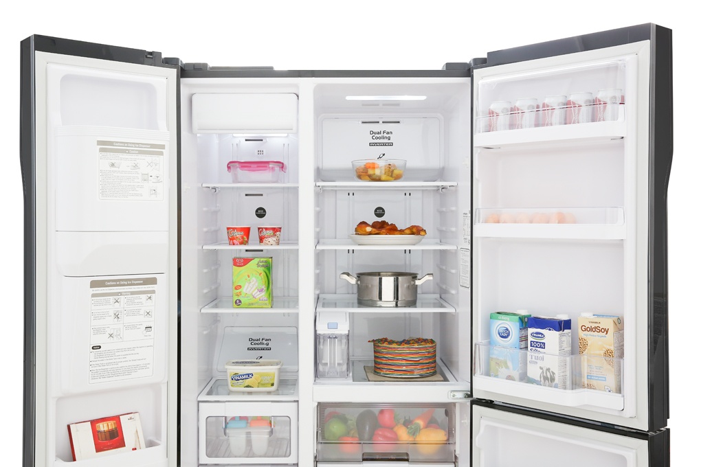 Tủ lạnh 3 cánh Inverter 584 Lít HITACHI R-FM800GPGV2 (GBK)