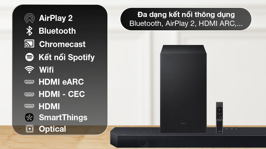 Loa thanh Samsung HW-Q700C/XV 320W 2023