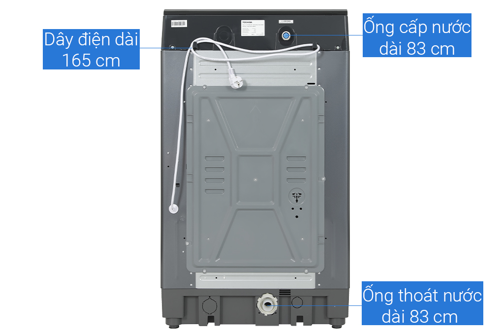 Máy giặt Toshiba Inverter 13 kg AW-DUM1400LV (MK) Mới 100%