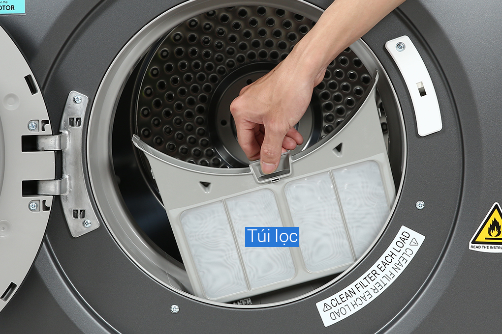 Máy sấy thông hơi Electrolux 8.5 kg EDV854N3SB