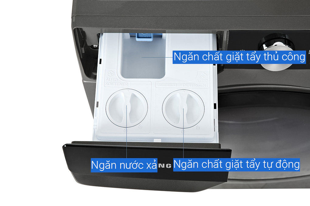 Máy giặt sấy Samsung AI Inverter 11kg WD11T734DBX/SV