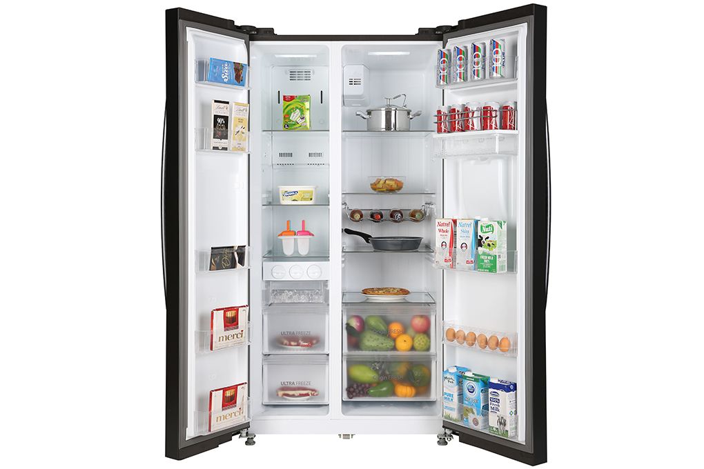 Tủ lạnh Toshiba SBS Inverter 493L RS637WE-PMV(06)-MG