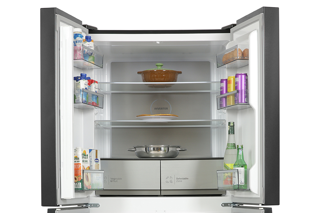 Tủ lạnh Hitachi Inverter 466 lít Multi Door HR4N7522DSDXVN Mới 100%