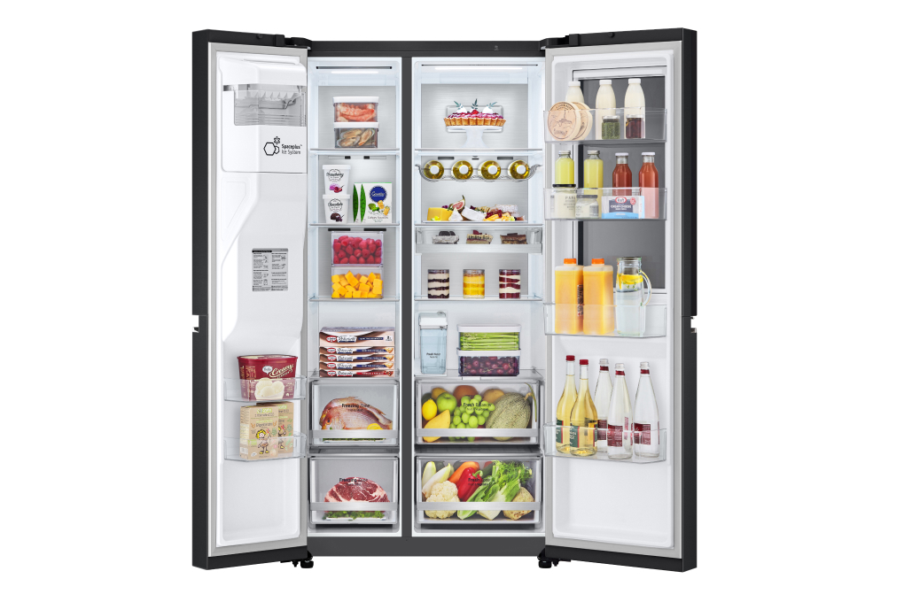 Tủ lạnh LG GR-X257BL Inverter 635 Lít Side By Side InstaView Door-in-Door Rẻ Nhất