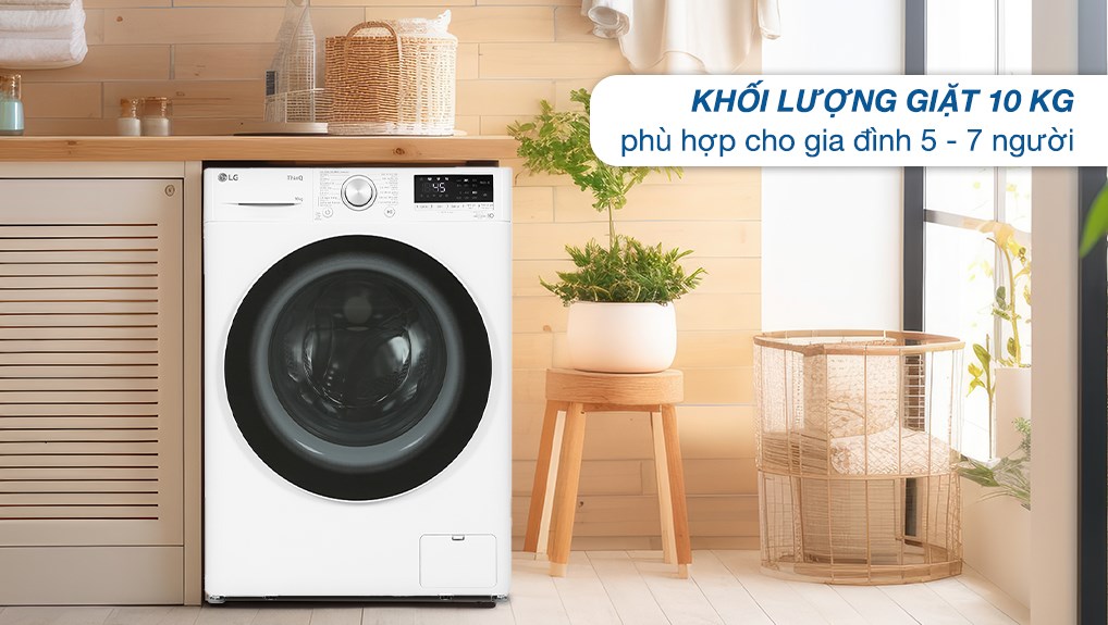 FV1410S4W1 Máy giặt LG AI DD Inverter 10 kg