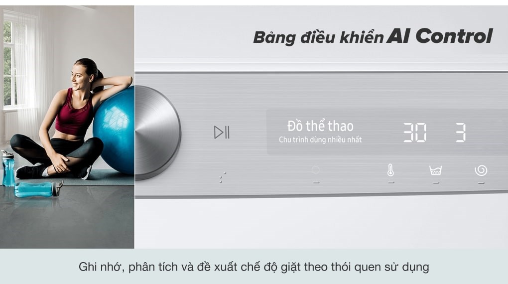 Máy giặt Samsung WW10TP44DSH/SV Inverter 10kg