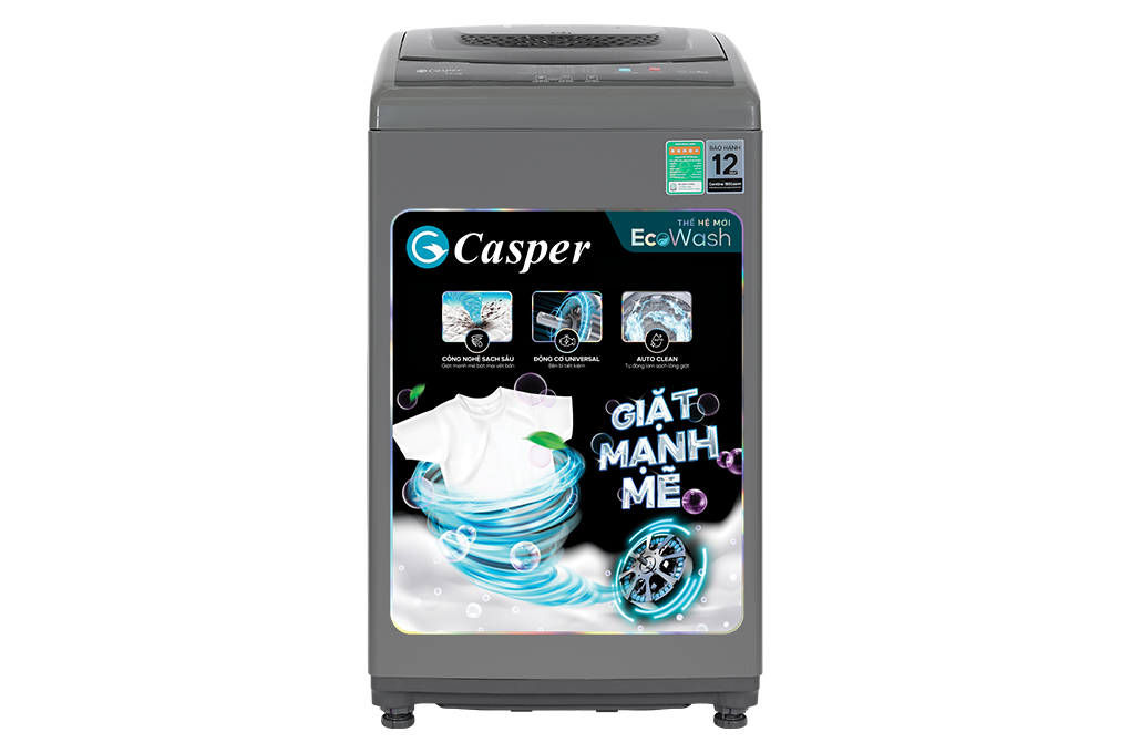 Máy giặt Casper 7.5 kg WT-75NG1 Mới 100% Chính hãng