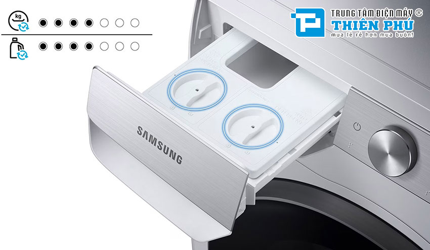 Máy giặt Samsung AI Ecobubble Inverter 11kg WW11CGP44DSHSV Giá Rẻ Nhất
