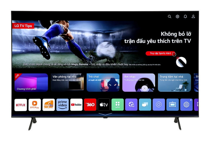 Smart Tivi LG 65QNED80TSA QNED 4K 2024 65 inch Chính hãng Mới 100%