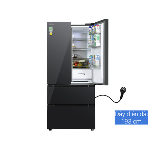 Tủ lạnh Toshiba Inverter 515 lít Multi Door GR-RF669WI-PGV(A9)-BG Mới 100% giá rẻ nhất