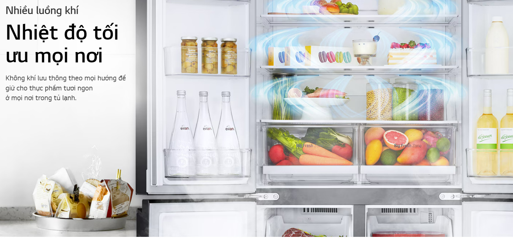 Tủ lạnh LG LFI50BLMAI Inverter 508 lít Multi Door InstaView Mới 100% ĐIỆN MÁY PRO Kho LG Chính hãng