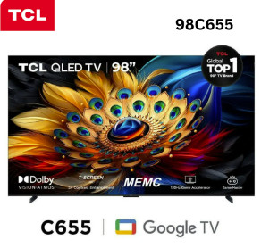 Google Tivi TCL QLED 4K 98 Inch 98C655 2024 ĐIỆN MÁY PRO Kho TCL Chính hãng Mới 100%