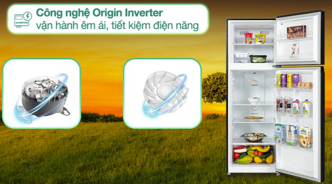 Tủ lạnh Toshiba Inverter 312 lít GR-RT416WE-PMV(58)-MM ĐIỆN MÁY PRO Giá rẻ nhất Miền bắc Mới 100%