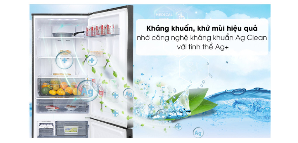 Tủ Lạnh Panasonic Inverter 420 Lít NR-BX471WGKV Chính Hãng New 100% Điện máy Pro  Hà Nội giá rẻ nhất miền bắc