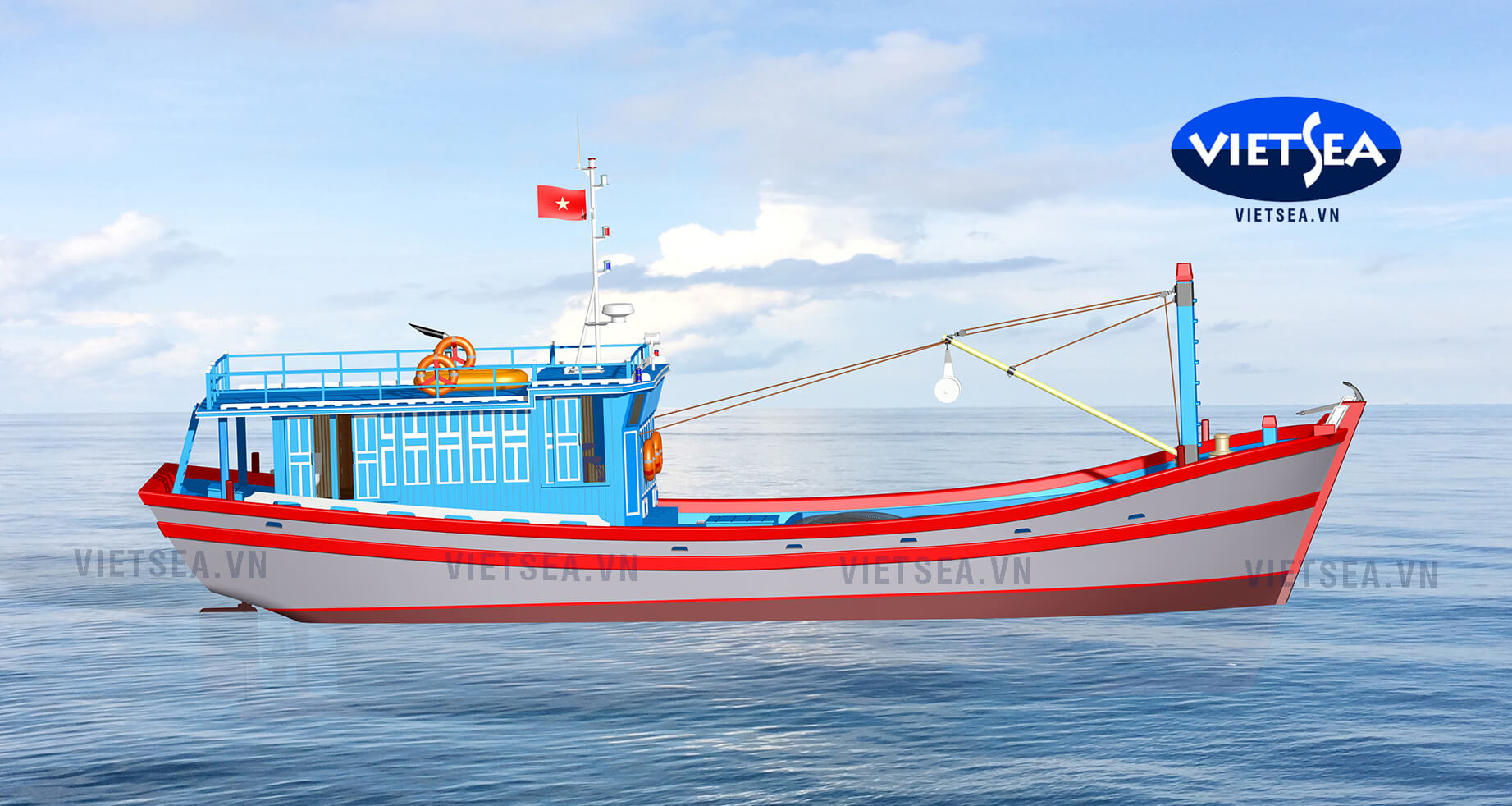 Tàu rê vỏ gỗ 24m