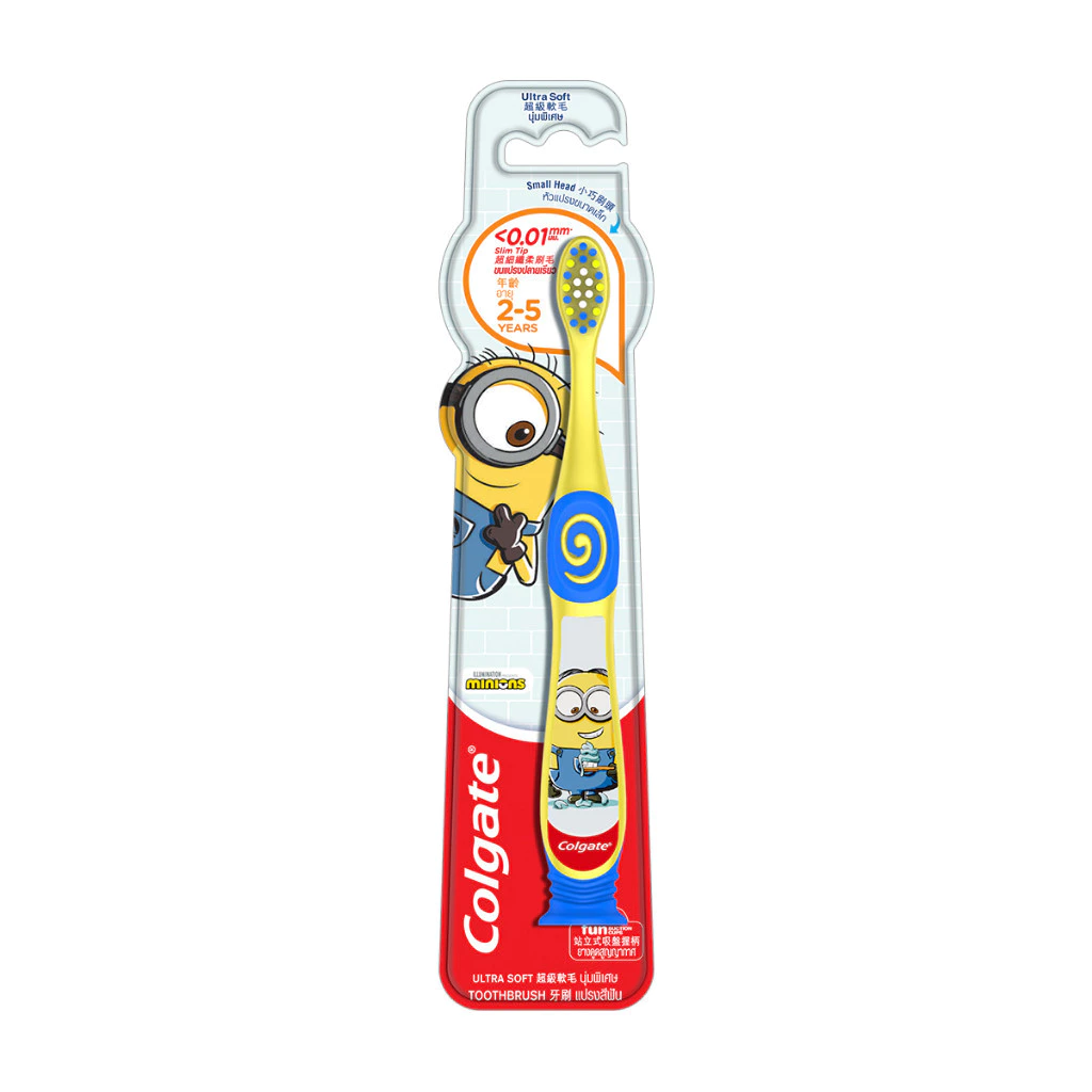 Bàn chải Colgate cho bé từ 2-5 tuổi hình ảnh Minion vui nhộn