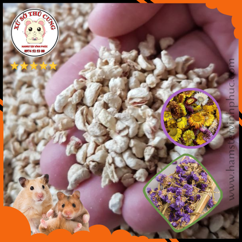 Lót bắp mix hoa cho thú cưng 1kg