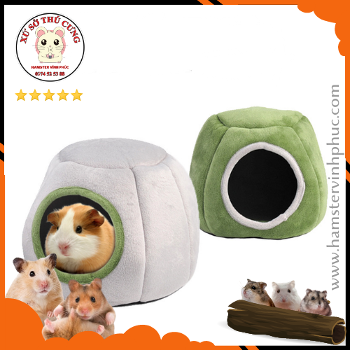 Nhà ngủ bông cho thỏ, bọ ú, nhím