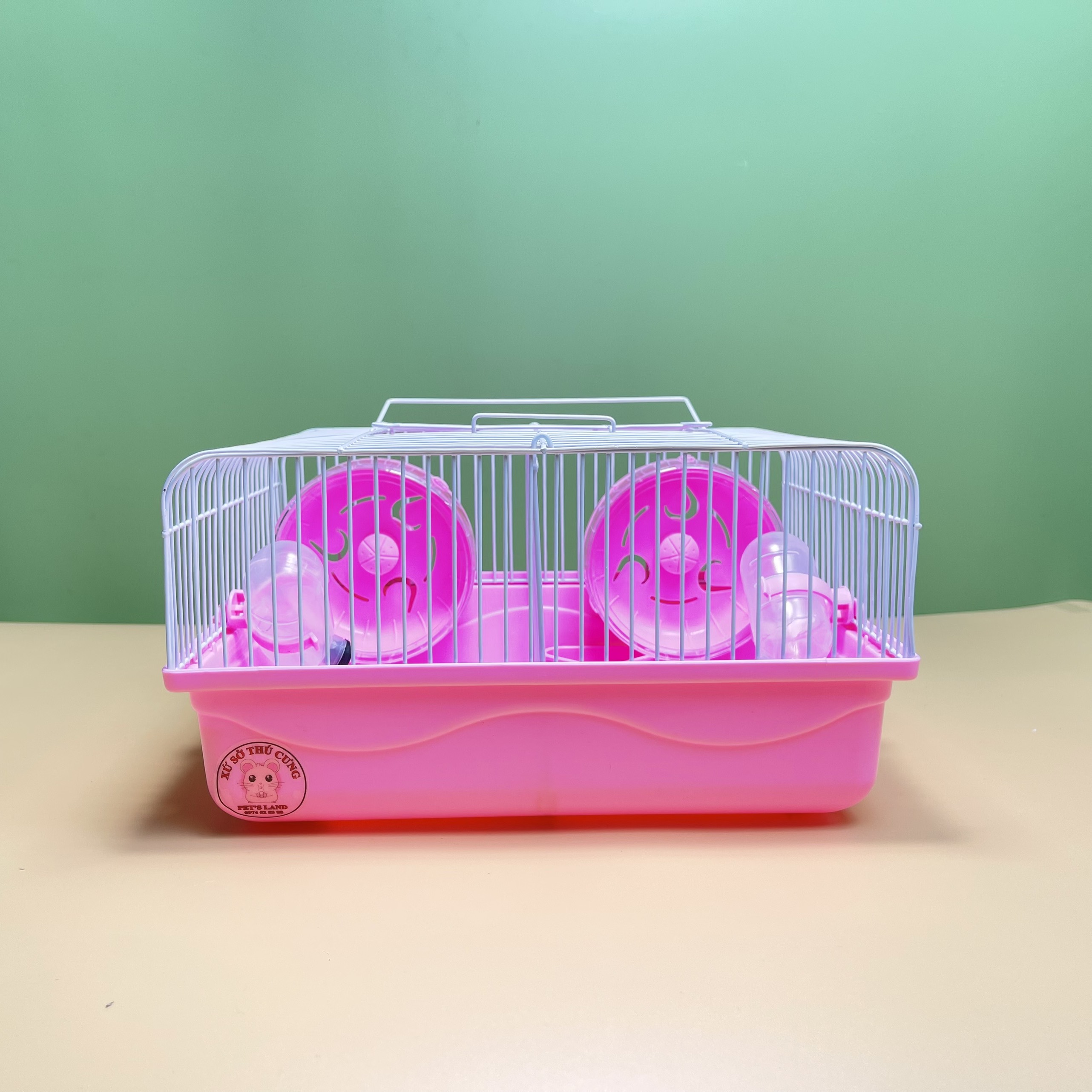 Lồng hamster ghép đôi
