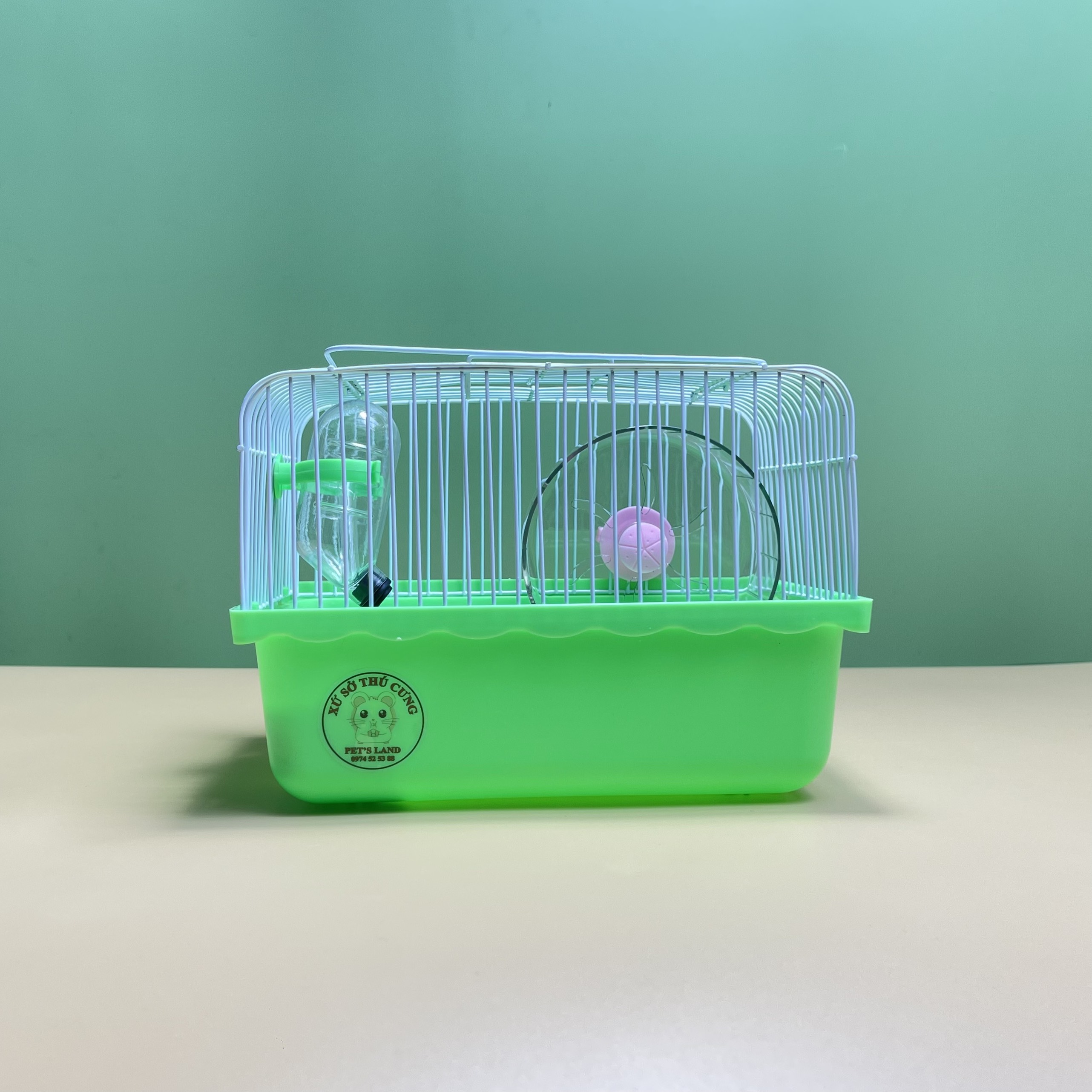 Lồng hamster nhỏ trong suốt