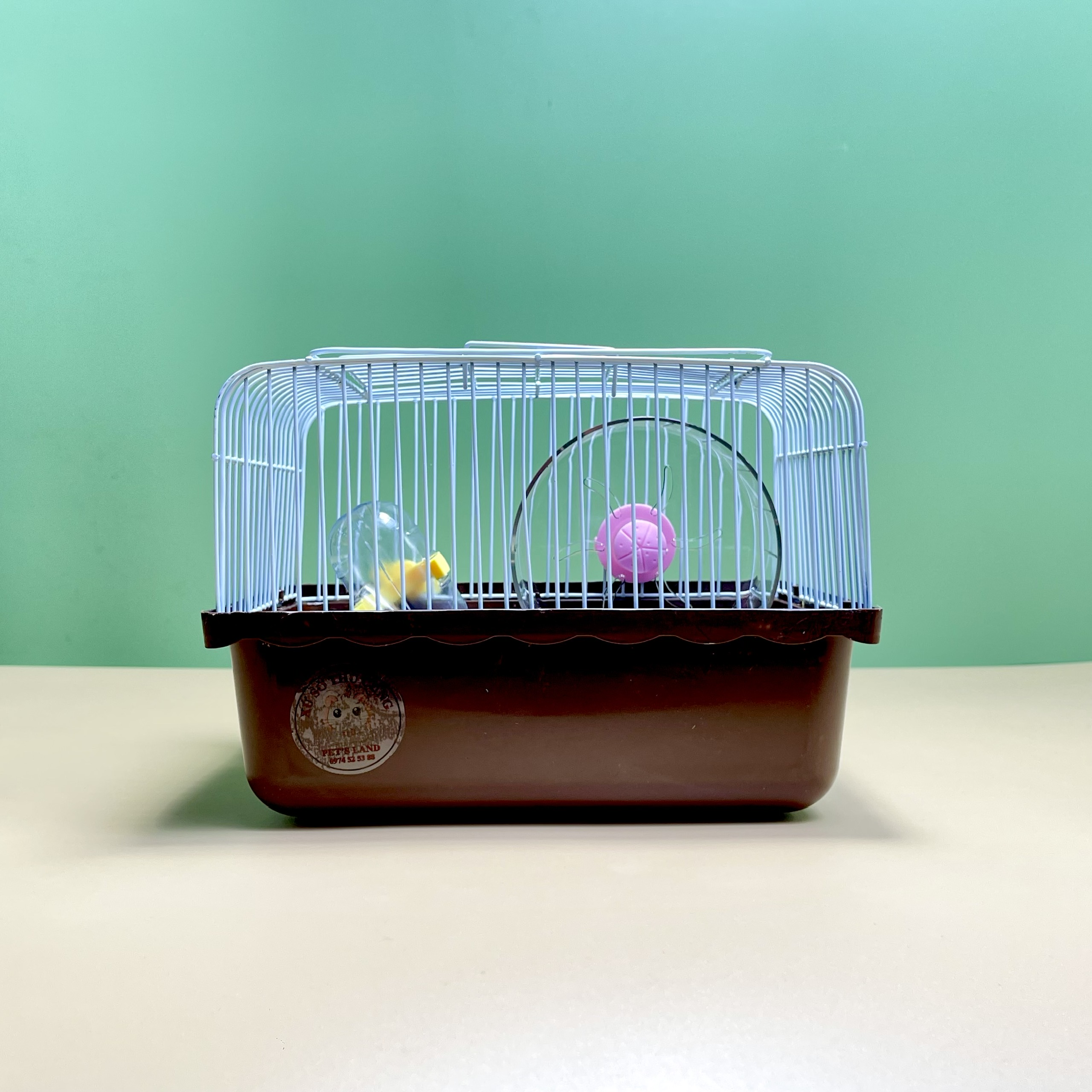 Lồng hamster nhỏ trong suốt