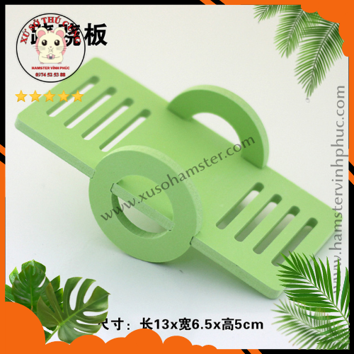 Bập bênh gỗ hamster