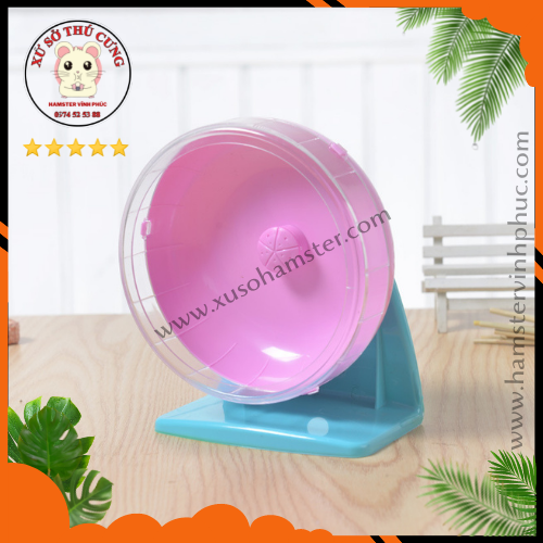 wheel chạy hamster 16cm kèm chân đế