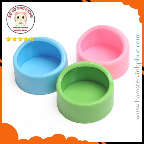 Bát ăn nhựa cứng cho hamster