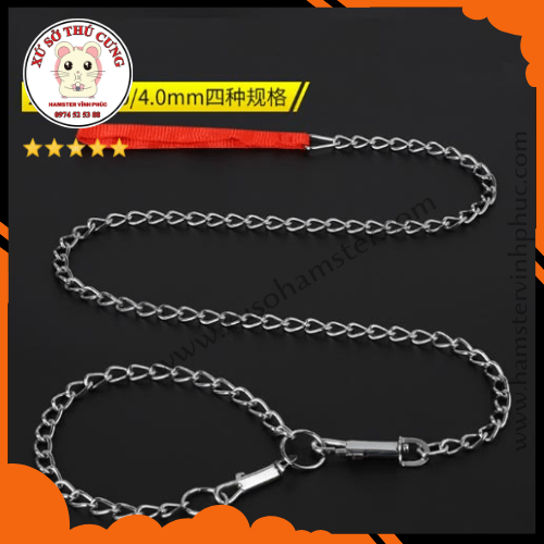 Xích cho chó mèo sát mạ chrome