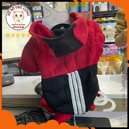 Áo chó mèo adidas siêu nhân